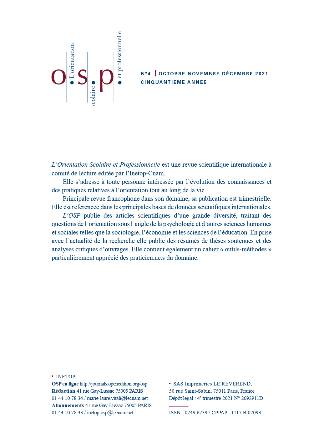OSP 50-4 Couv 2