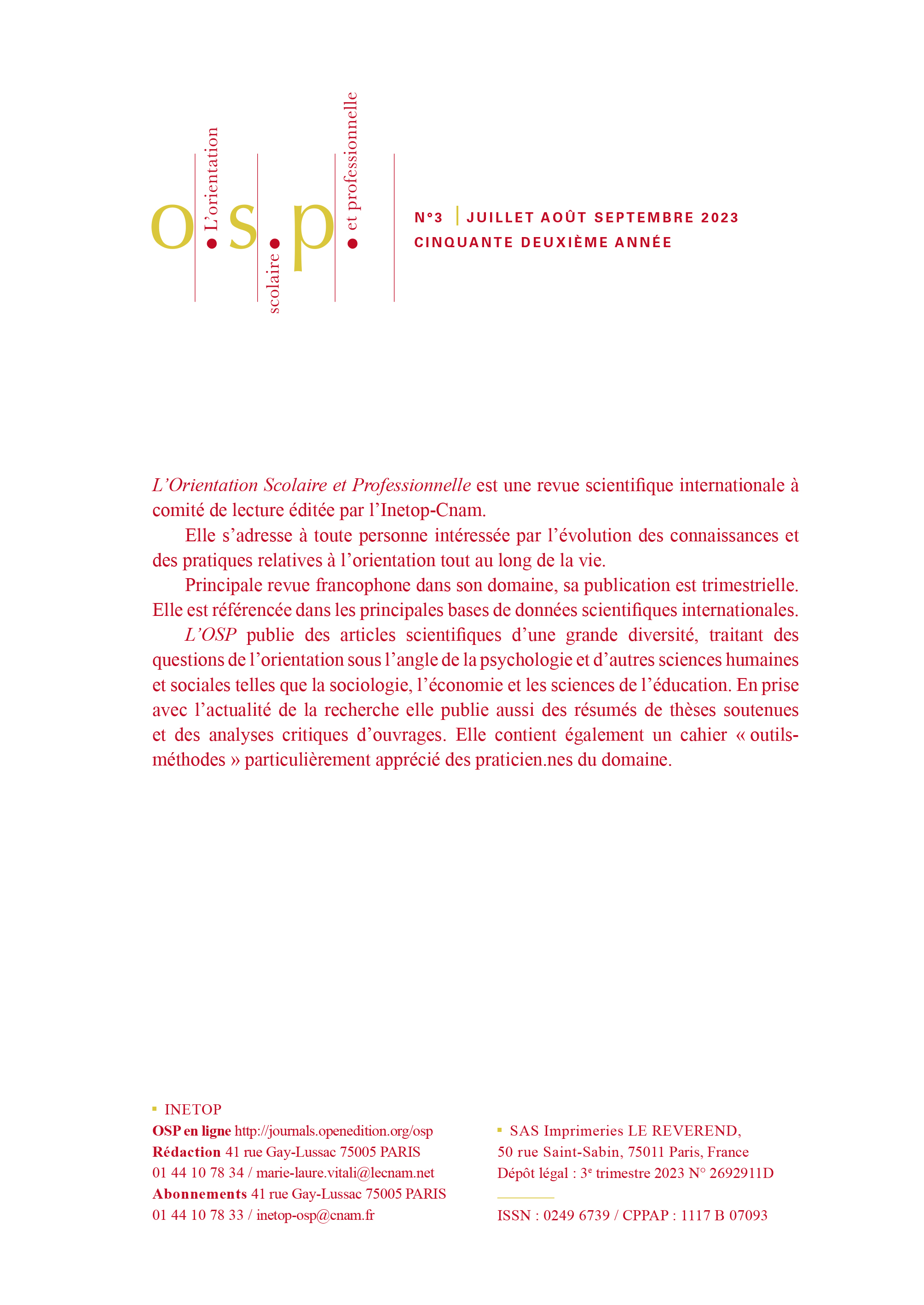 OSP 52-3 Couv 2